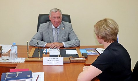 На приеме у депутата